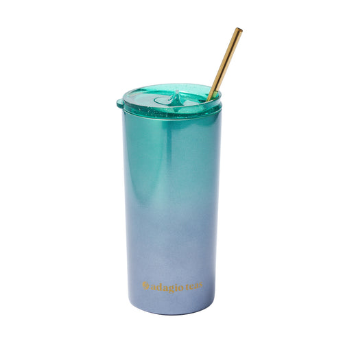Tumbler Degradé Turquesa Azul