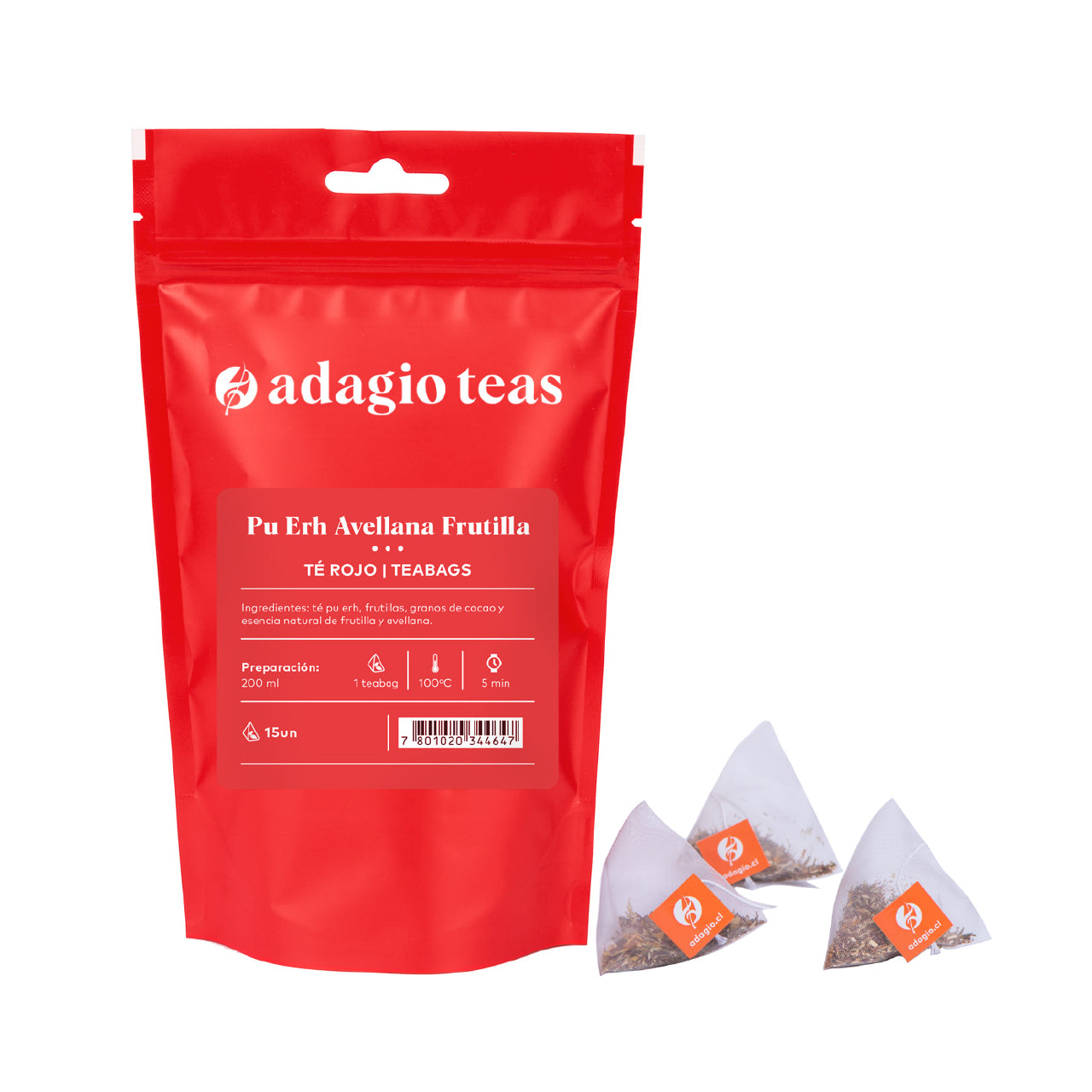 Pu Erh Avellana Frutilla